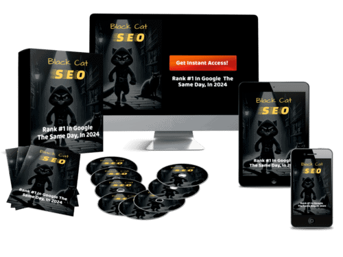 Black Cat SEO Course: Mastering Search Engine Optimization With Full PLR Rights