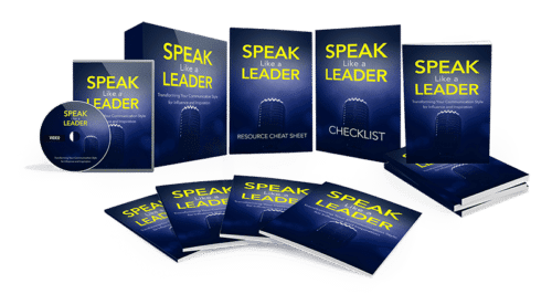 bundle-medium Learn to Speak Like A Leader Video Training & Ebook